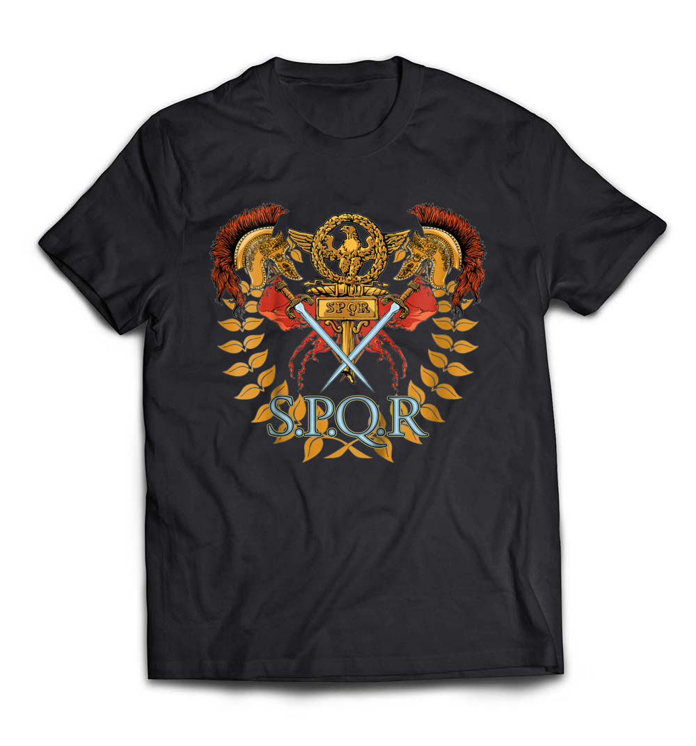 “SPQR Ancient Rome Roman Empire Shirt” – A Perfect Gift for History Buffs and Roman Empire Enthusiasts